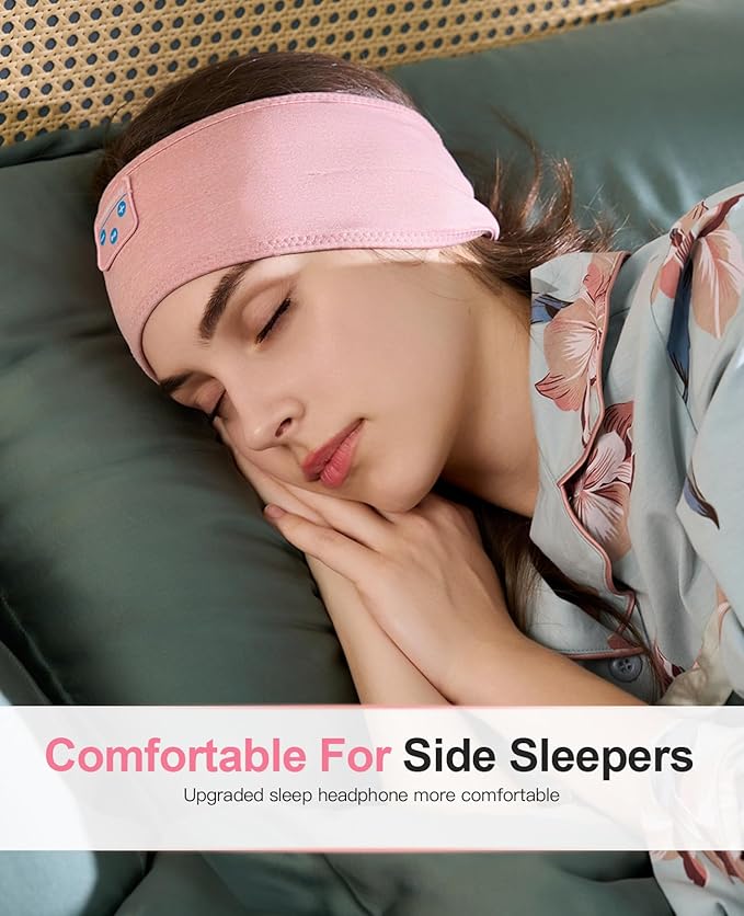 Perytong Sleep Headphones Wireless, Air Travel, Meditation - Image 4
