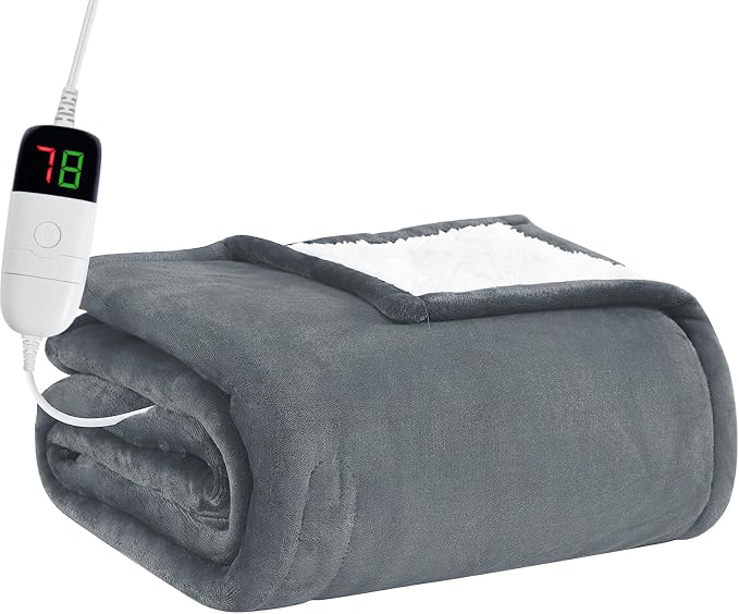 BOMOVA Heated Electric Blanket Full Size - Image 2