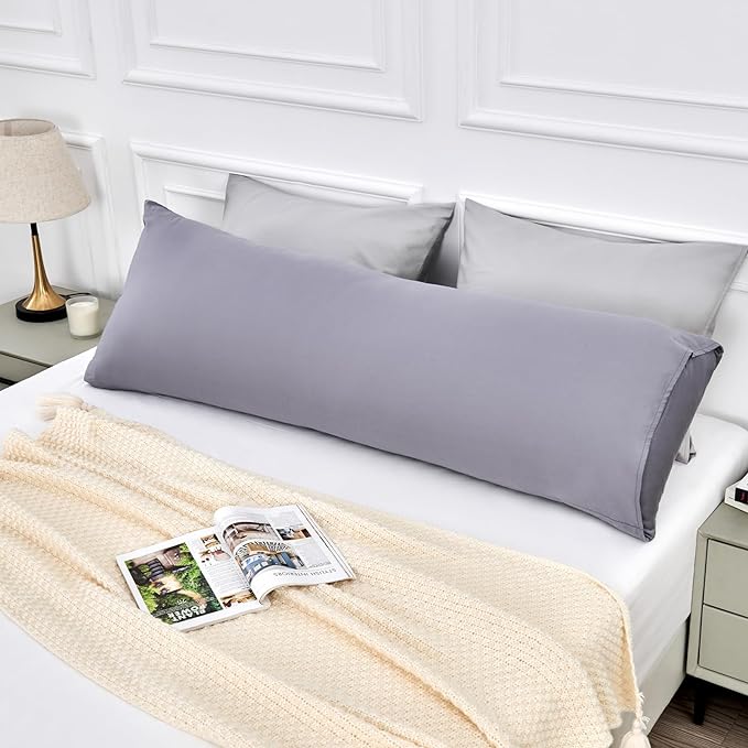 Warmstar Cotton Body Pillow Cover 1 Pack, 600 Thread Count Body Pillow case - Image 6