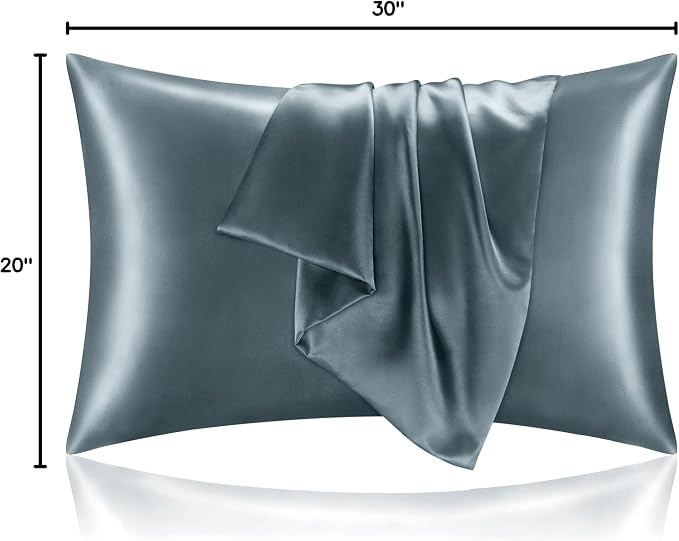 BEDELITE Satin Pillowcase for Hair and Skin, Super Soft and Cooling Similar to - Image 9