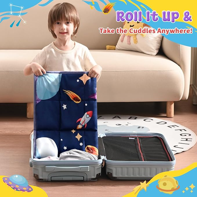 anfie Weighted Lap Pad 2 Pounds, Weighted Blanket Cooling Blanket - Image 5