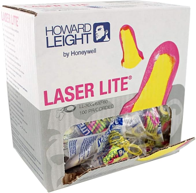 Howard Leight by Honeywell Laser Lite High Visibility Disposable Foam Earplugs - Image 6