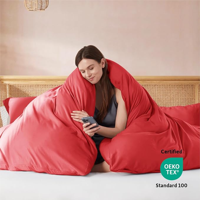 Nestl Red Duvet Cover Full Size - Image 3