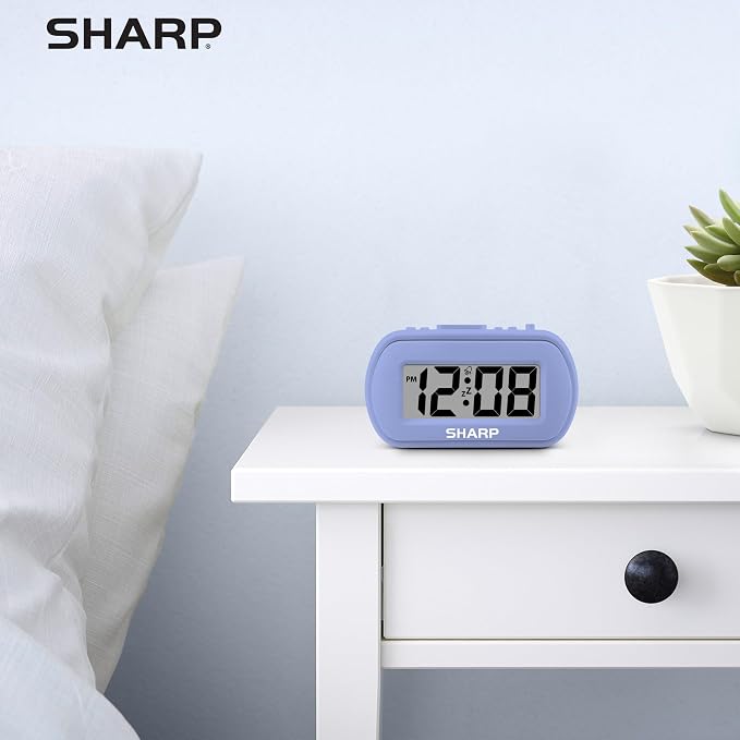 Sharp Digital Alarm Clock – Tactile Case - Image 8