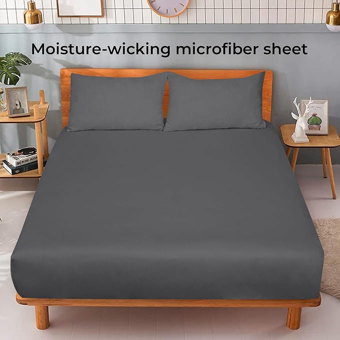 Royale Linens Fitted Sheet Twin XL - Image 2