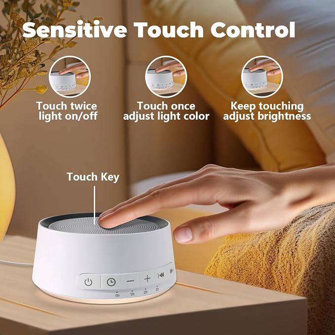 Sound Machine Night Light White Noise Machine - Image 3