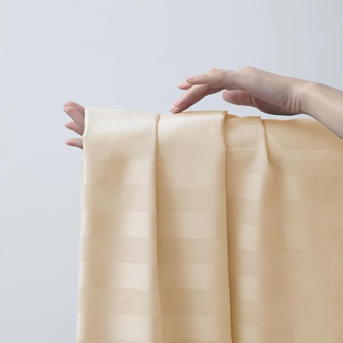 Cotton King Flat Sheet Only, 600 Thread Count 100% Egyptian Cotton Top Sheet - Image 4