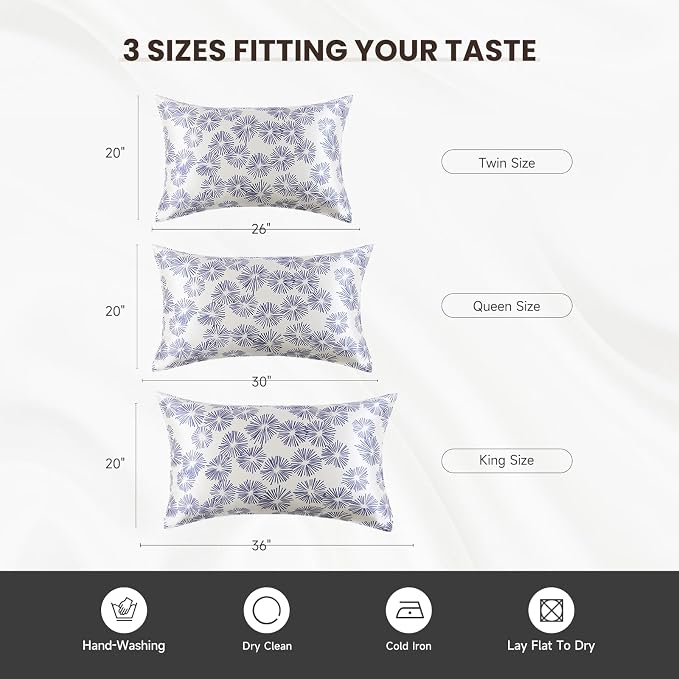THXSILK Dandelion Style 6A+ Grade Mulberry Silk Pillowcase - Image 8