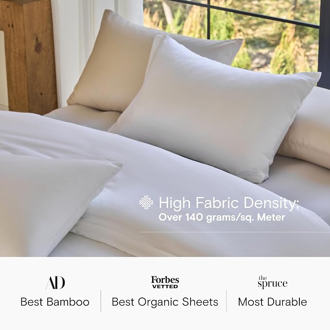 DOZ Sheet Set, 100% Viscose derived from Bamboo, Organically Grown, Buttery Soft - Image 4