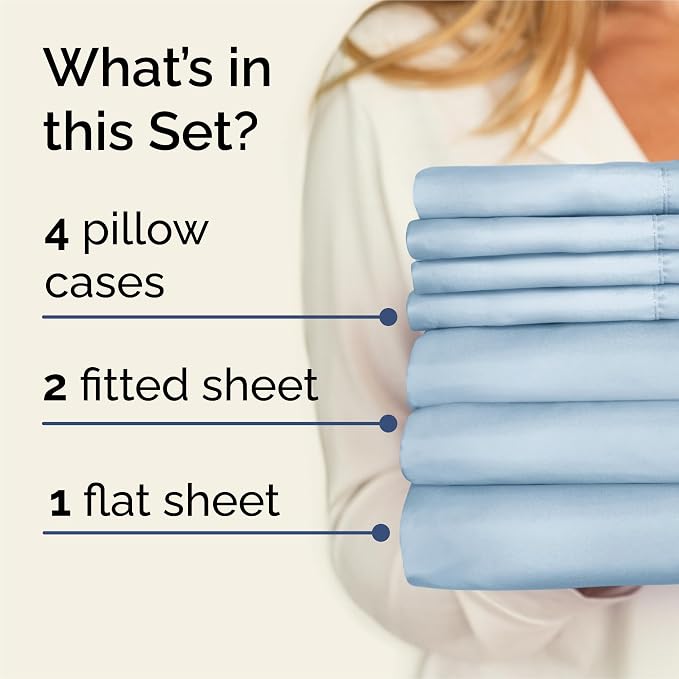 Split King 7 Piece Sheet Set - Image 2