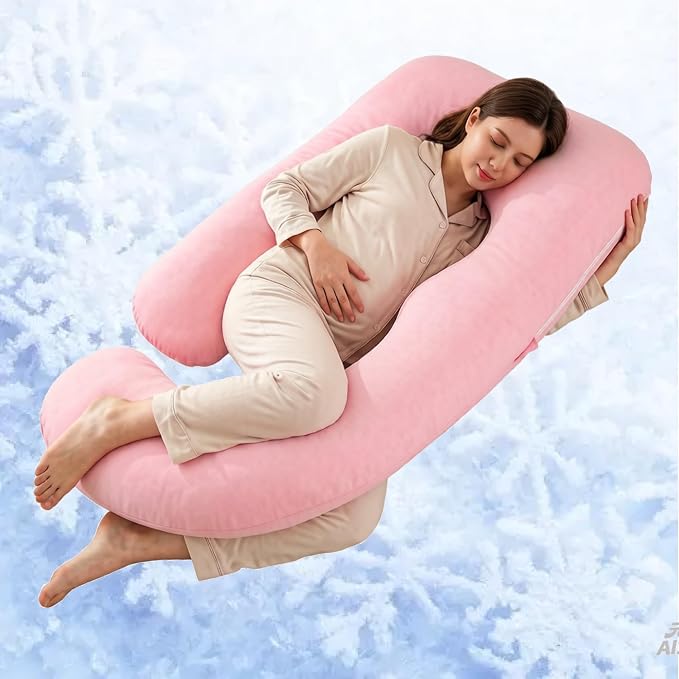 ALLOPERA Pregnancy Pillow, Full Body 57 Inch Maternity Pillow by Unknown