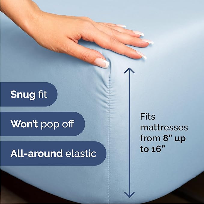 Queen 6 Piece Sheet Set - Image 3