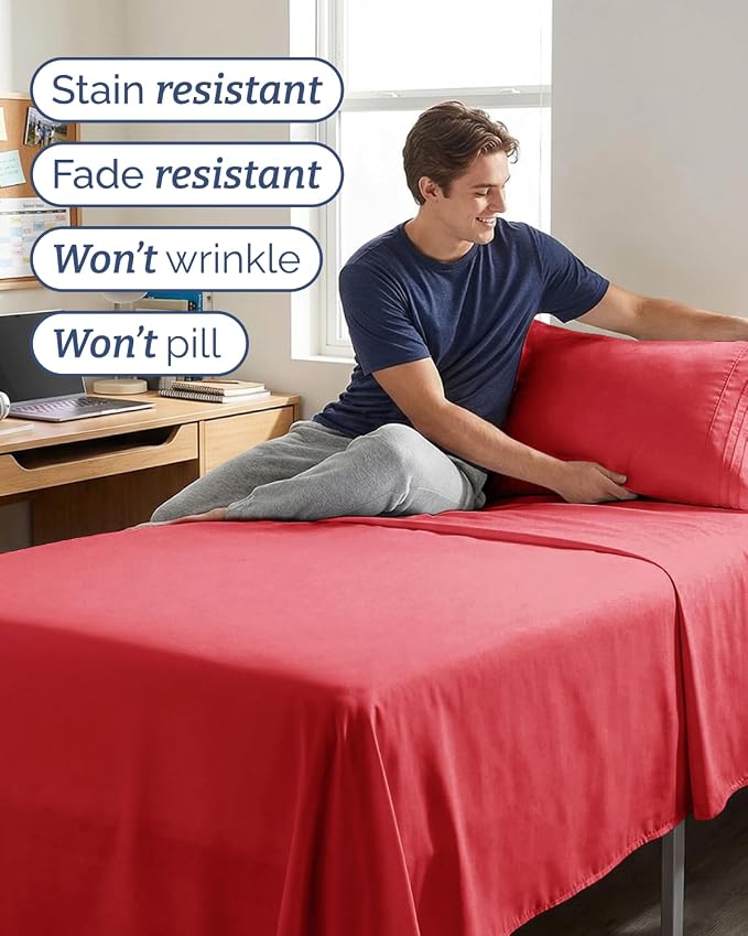 Twin XL 4 Piece Sheet Set - Image 5