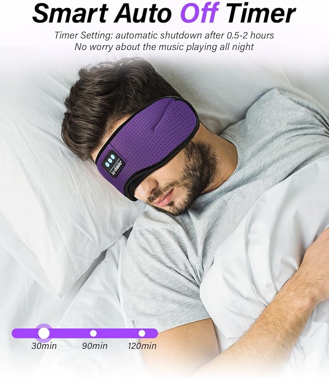 LC-dolida Sleep Headphones, Sleep Mask - Image 7