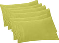 Elegant Comfort 6-Pack Solid Pillowcases 1500 Premium Hotel Quality Microfiber by ELEGANTCOMFORT