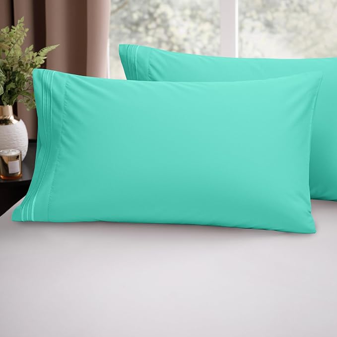 Elegant Comfort Luxury Ultra-Soft 2-Piece Pillowcase Set - Image 2