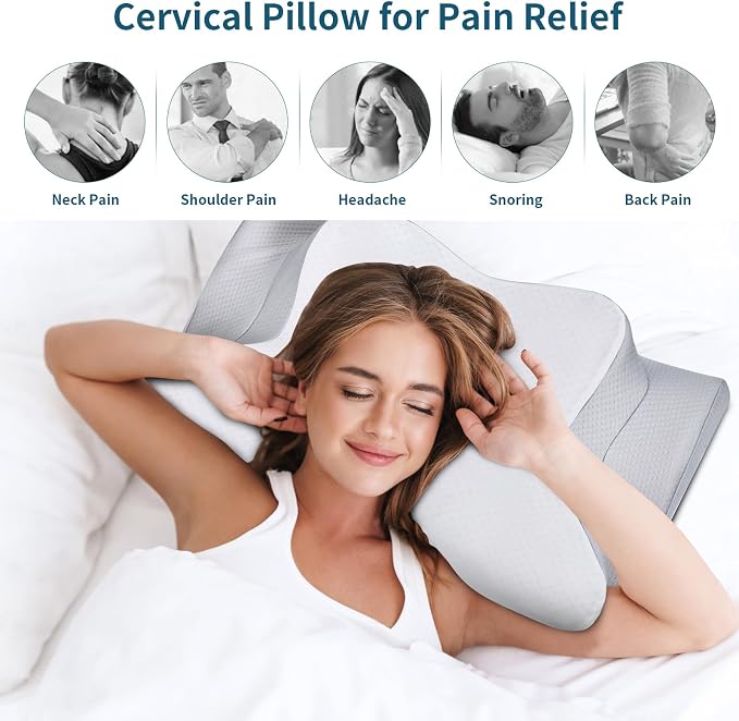 Cervical Neck Pillow for Pain Relief - Image 2