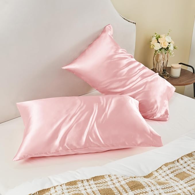BEDELITE Satin Pillowcase for Hair and Skin, Super Soft and Cooling Similar to - Image 8
