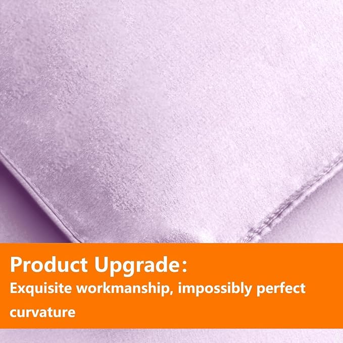 TAIMIT Light Purple Twin Size Comforter Set - Image 5