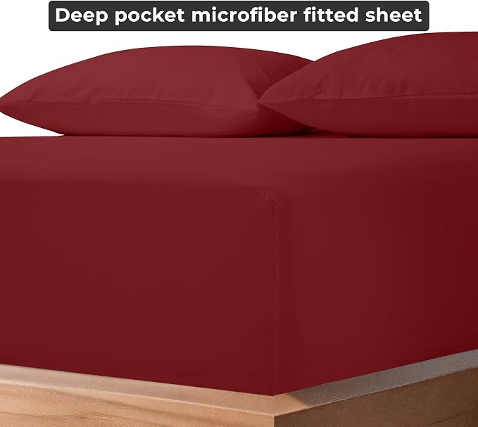 Royale Linens Fitted Sheet King Cal - Image 6