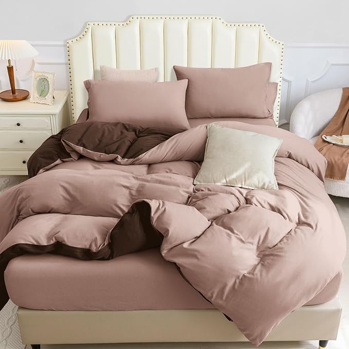 PURE ERA Jersey Knit Duvet Cover Set 100% T-Shirt Cotton Super Soft Comfy 3pc by PUREERA