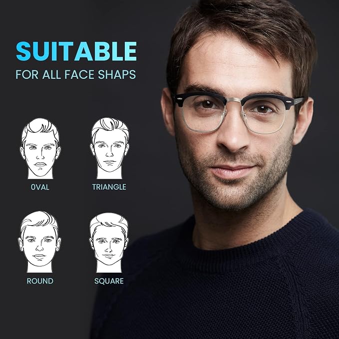 racico Blue Light Glasses for Men & Women - Image 5