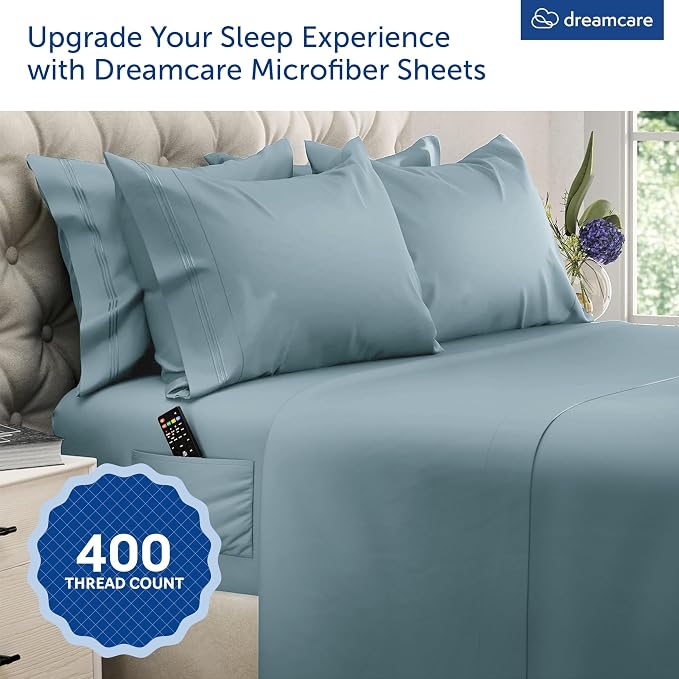 DREAMCARE King Size Sheets Set - Image 2
