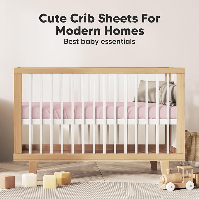 KeaBabies 2-Pack Organic Crib Sheets - Image 8