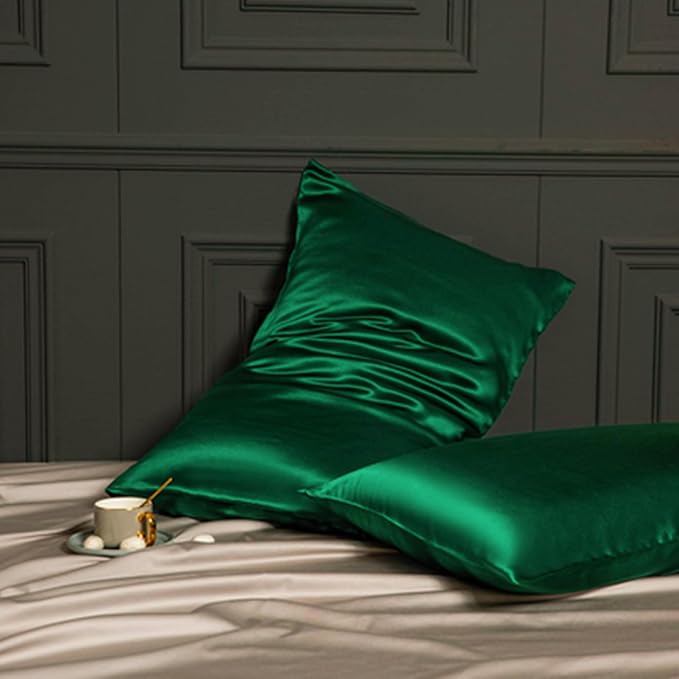 100% Mulberry Silk Pillowcase for Hair and Skin Made in USA, Real 22 Momme King - Image 6