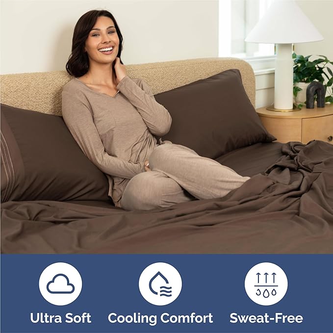 King Size 4 Piece Sheet Set - Image 4