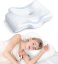 Osteo Cervical Pillow for Neck Pain Relief, Hollow Design Odorless Memory Foam by OSTEO