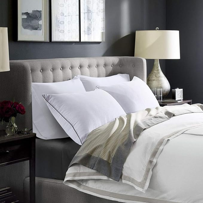 HUXMEYSON Pillows Queen Size Set of 2, Luxury Hotel Bed Pillows Set - Image 3