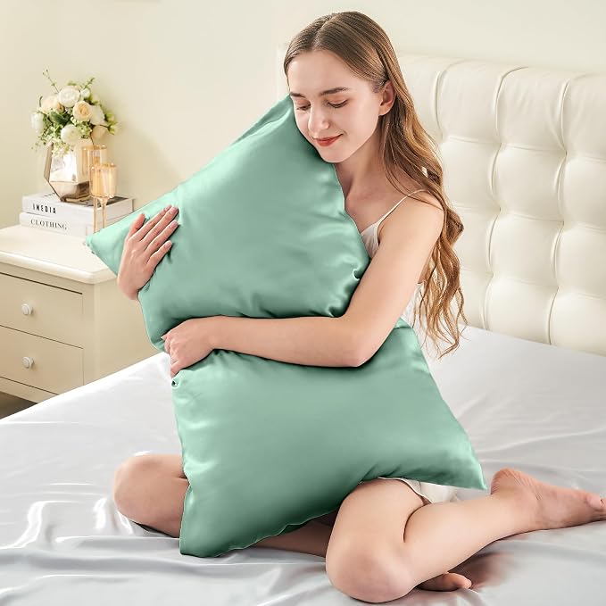 INFIIXSO Mulberry Silk Pillow Case King Size, Silk Pillowcase - Image 3