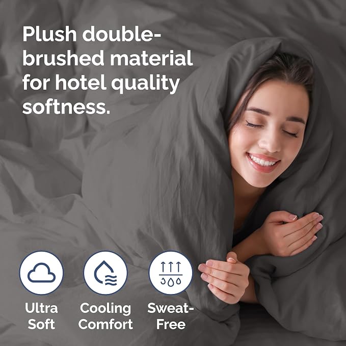 Duvet Cover Cal King Size Set - Image 3