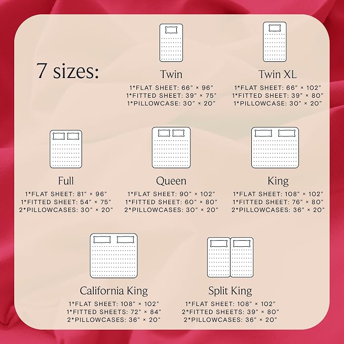 LuxClub 4 PC Sheet Set Bed Sheets Deep Pockets 16" Eco Friendly Wrinkle Free - Image 4