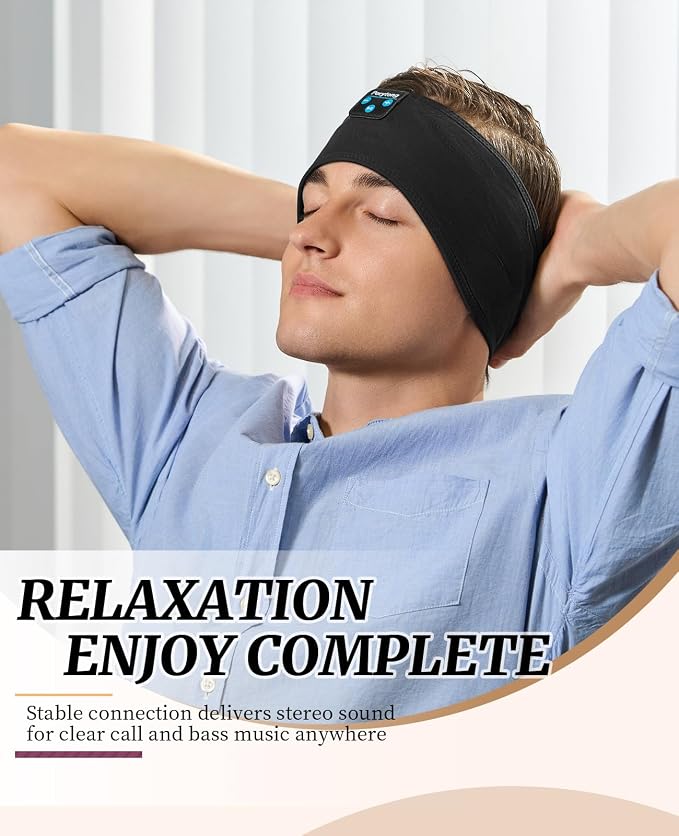 Perytong Sleep Headphones Wireless, Air Travel, Meditation - Image 5