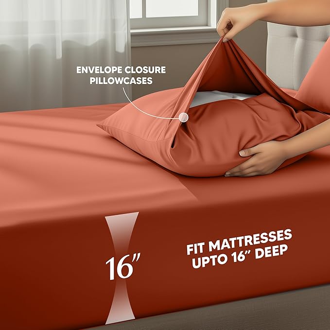 Utopia Bedding Twin Sheet Set – 3 Piece Bed Sheets - Image 4