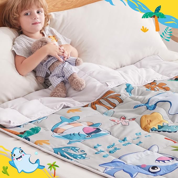 anfie Weighted Blanket Kids Weighted Blanket Cooling Blanket - Image 3