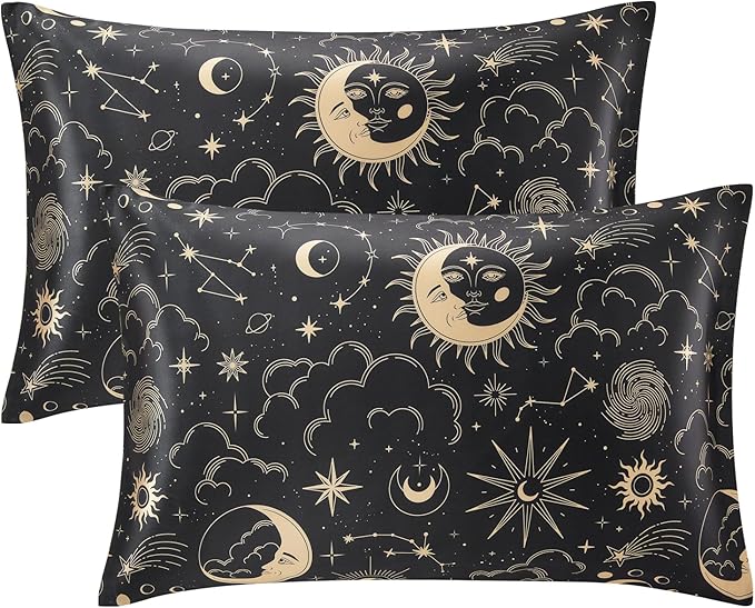 EXQ Home Satin Pillowcase for Hair and Skin Queen by EXQHomeTexitleCoLtd