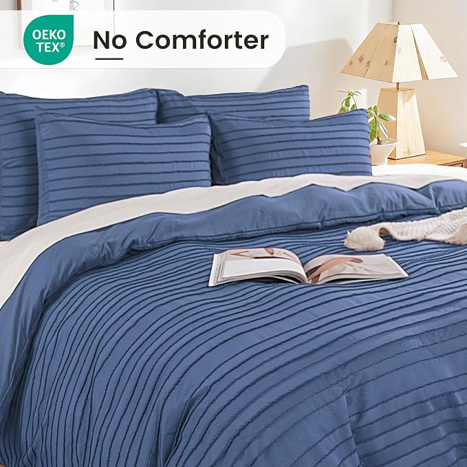 NEXHOME PRO Duvet Cover Full, 3 Pieces Boho Tufted Duvet Cover Set, Soft and - Image 3