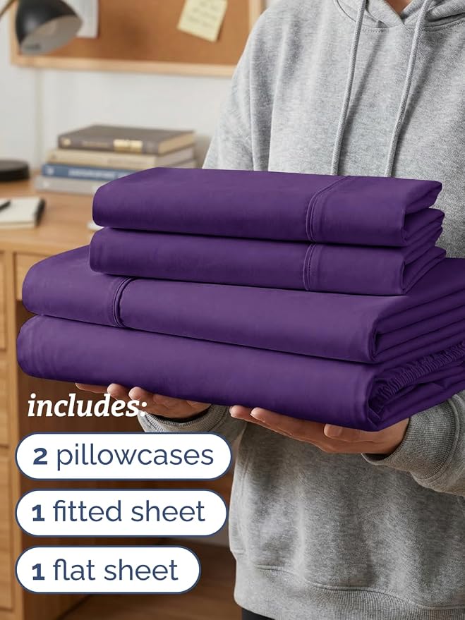 Twin XL 4 Piece Sheet Set - Image 3