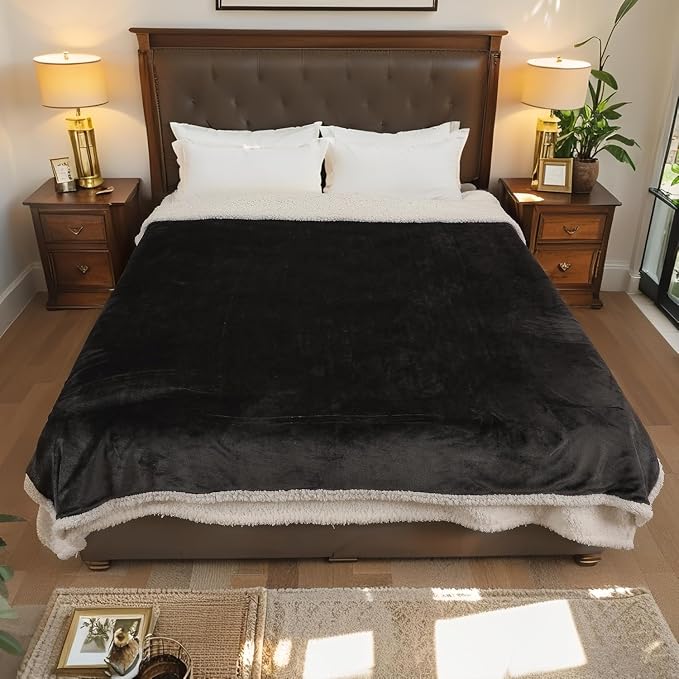 LaffyLo Electric Heated Blanket Twin Size 62 x 84, Fast Heating Blanket - Image 2
