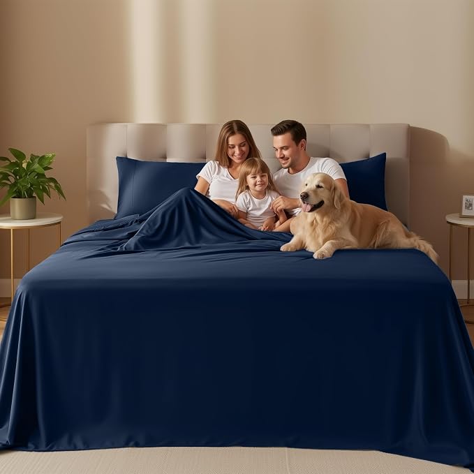 Utopia Bedding King Size Sheet Set – 4 Piece Bed Sheets, Soft and Breathable - Image 2