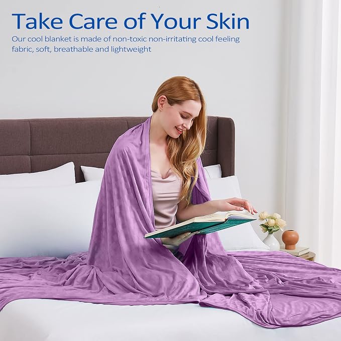 Topcee Cooling Blanket, Summer Cooling Blankets - Image 7