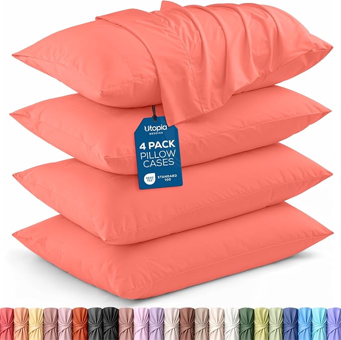 Utopia Bedding King Pillow Cases by UTOPIABEDDING