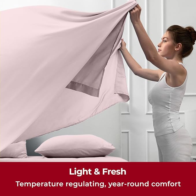 Mellanni Split King Sheets Set - Image 4