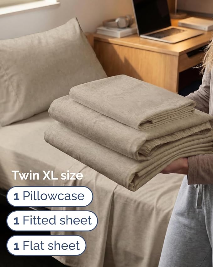 Twin XL Size 3 Piece Sheet Set - Image 3