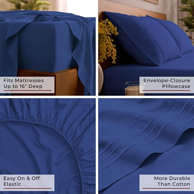 Mellanni Full Sheets Set - Image 5