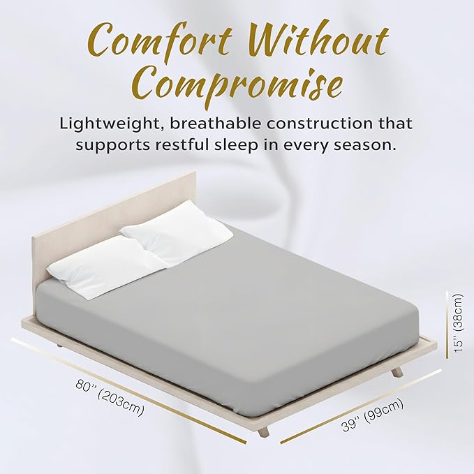 Micro Fiber 2 Twin XL Fitted Bed Sheets 1800 Ultra Soft and Comfy - Image 5