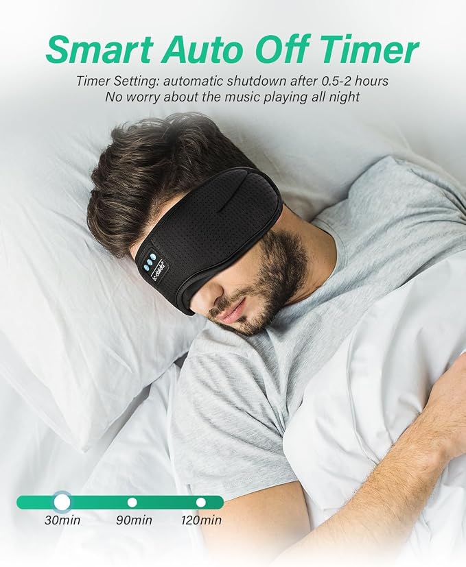 LC-dolida Sleep Headphones, Sleep Mask - Image 7